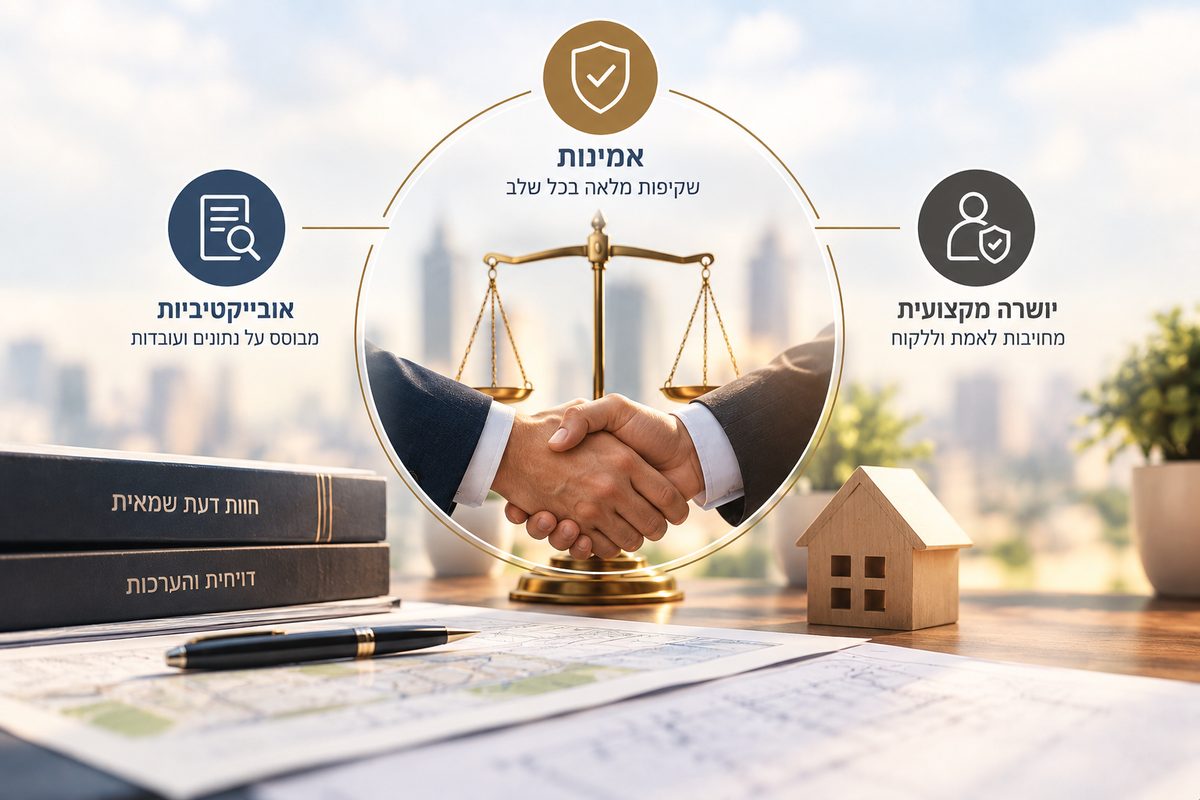 Reliability, objectivity and professional integrity: full transparency at every stage, based on data and facts, committed to the truth and to the client
